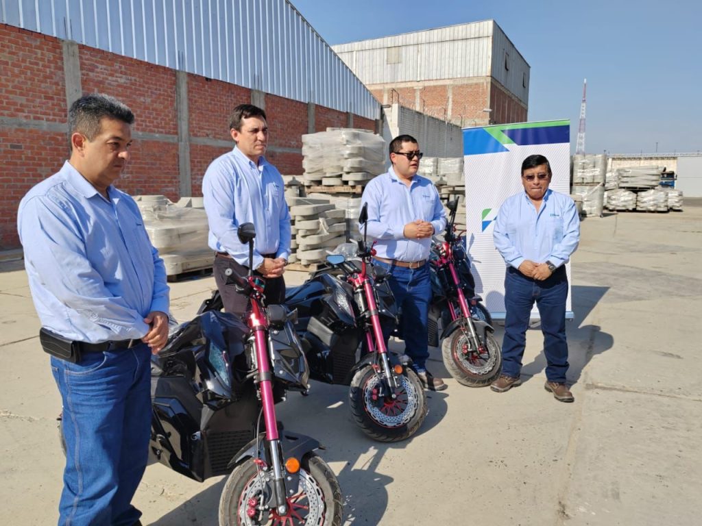 Con motos eléctricas, Enosa reforzará inspecciones e impulsará movilidad sostenible