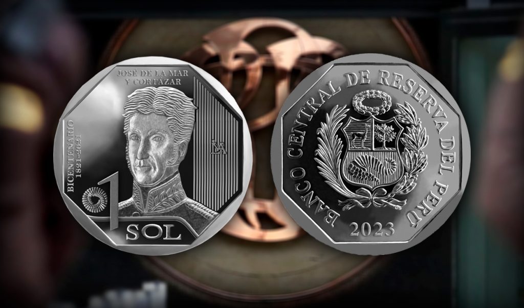 Nueva moneda de 1 sol: ¿quién es José de la Mar y Cortázar?