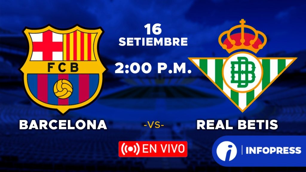 Apuestas EN VIVO Barcelona vs Real Betis
