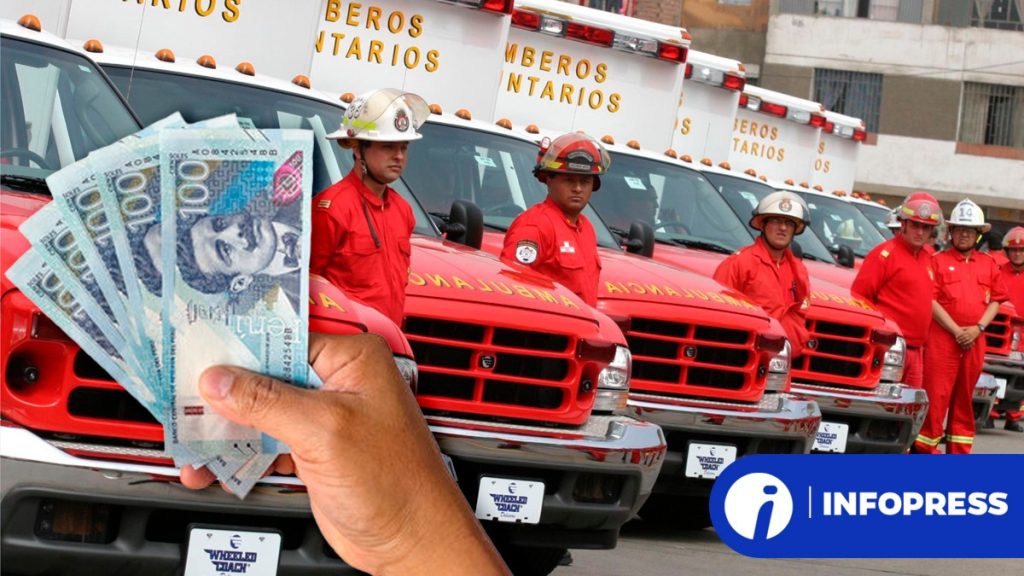 Bono de 9,900 soles para los bomberos: consulta con tu DNI como acceder a este beneficio