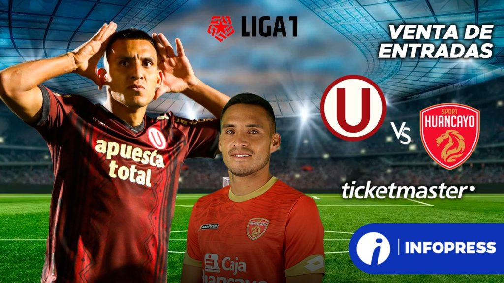 Ticketmaster U vs Huancayo entradas por la fecha 19 del Torneo de Clausura