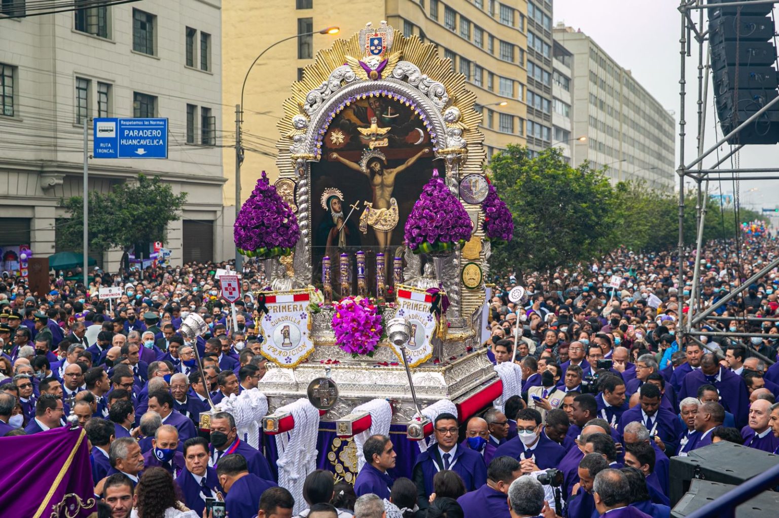 Señor de los Milagros recorrido 2023: ¿qué lugares visitará este sábado 07 de octubre?