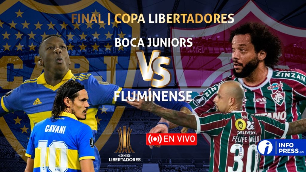 Roja Directa EN VIVO Boca vs Fluminense por la final de la Copa Libertadores 2023