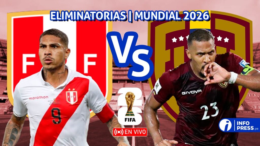 Venevisión Perú vs Venezuela EN VIVO por las Eliminatorias 2026