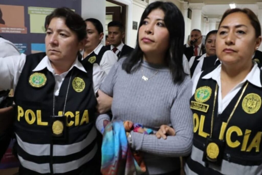 Poder Judicial evaluará este jueves el cese de prisión preventiva de Betssy Chávez