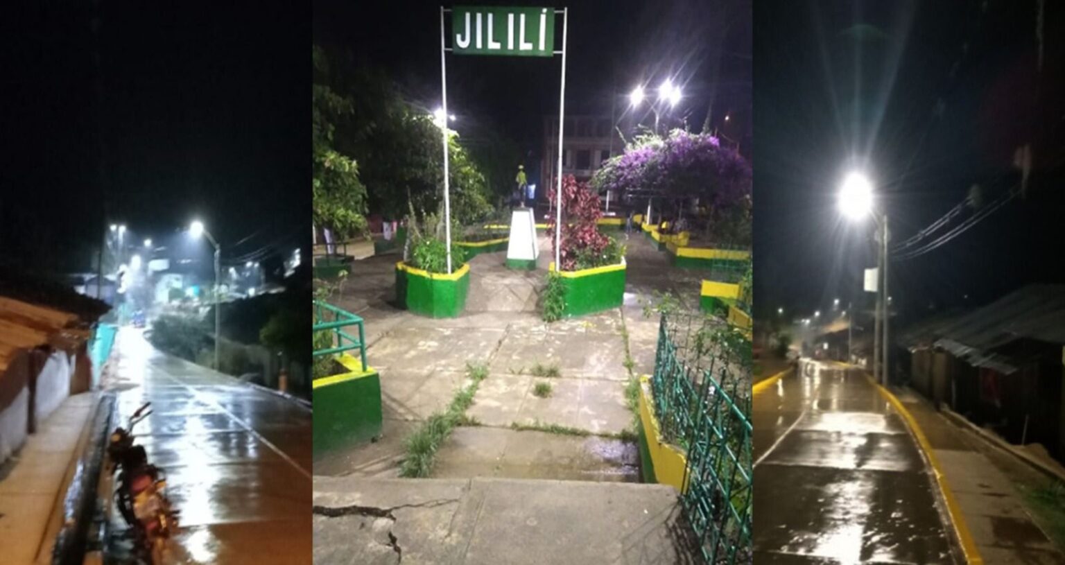 Enosa instala luminarias LED para mejorar alumbrado público en Jililí y Oxahuay