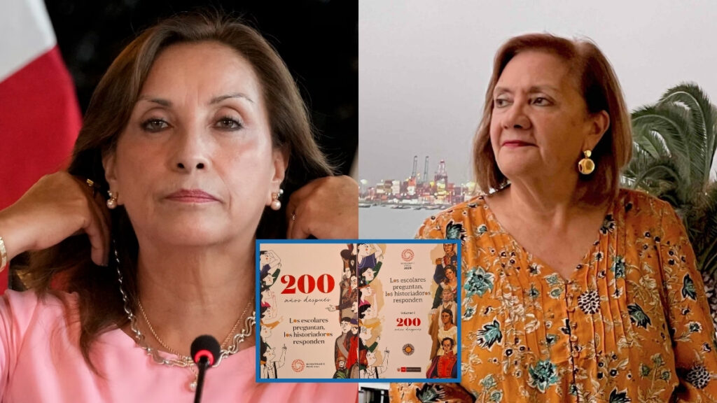 Sustituyen introducción de historiadora Carmen McEvoy por texto de Dina Boluarte