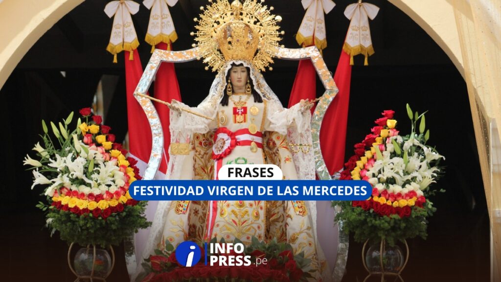 13 frases para la festividad de la Virgen de las Mercedes