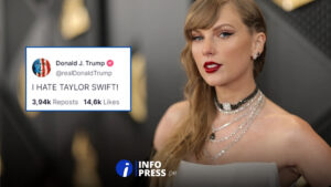 Donald Trump arremete contra Taylor Swift tras su apoyo a Kamala Harris