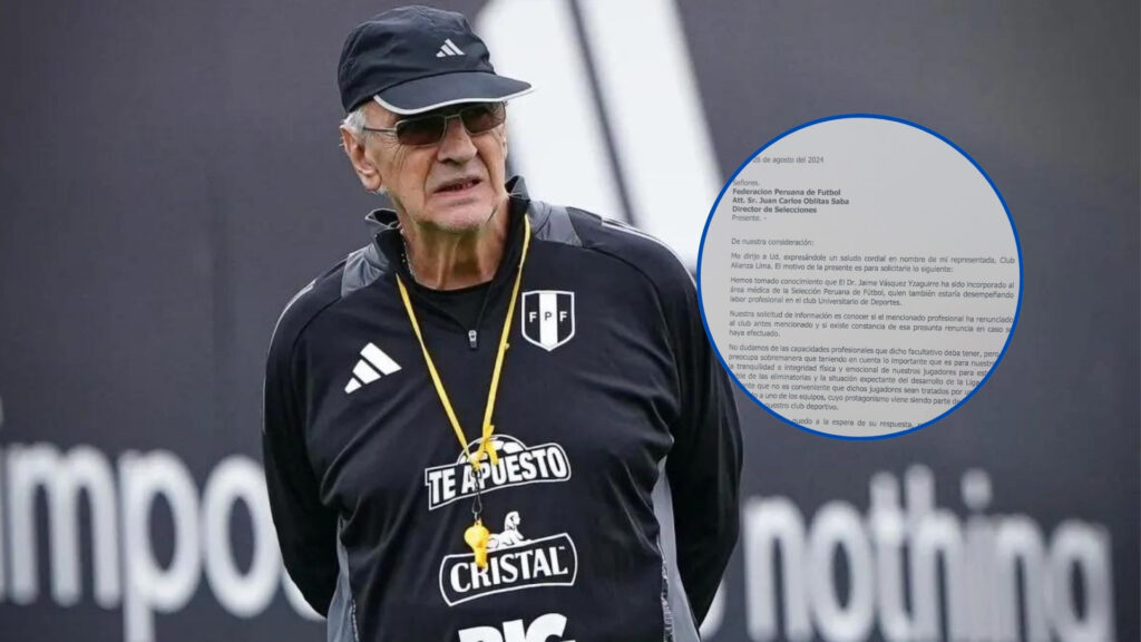 Selección peruana: Alianza Lima cuestiona la incorporación del médico de Universitario