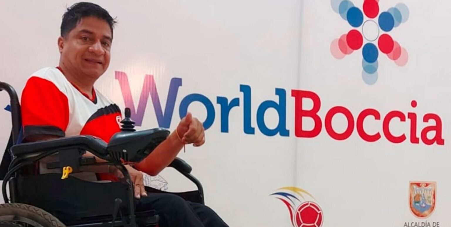 Roly Castro gana medalla de plata en el Challenger Mundial de Boccia en Cali