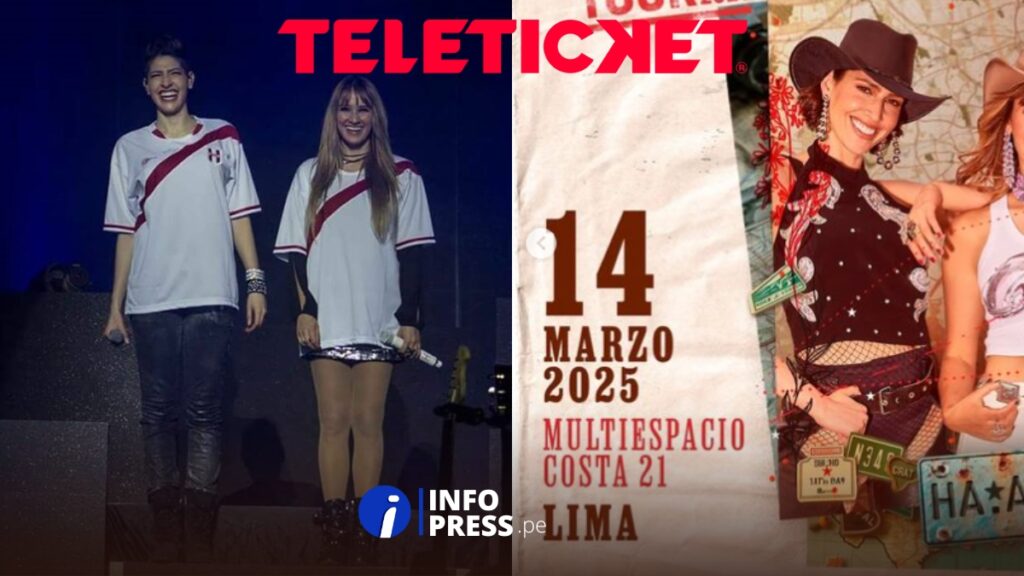 TELETICKET | Concierto Ha-Ash en Lima 2025: entradas, precios y LINK de compra