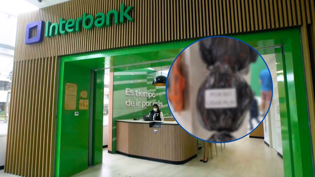 Usuarios enfurecen con Interbank por decoración de Halloween