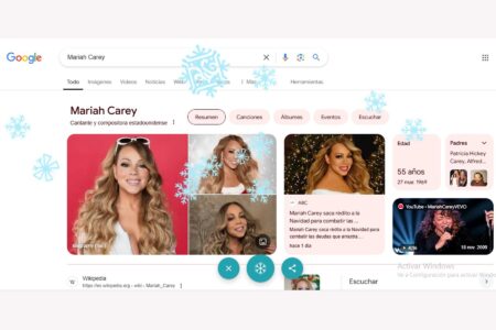 ¡Google adelanta la Navidad con Mariah Carey!