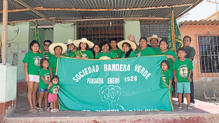 La Bandera Verde Monte Sullón se alista para el Carnaval de Catacaos 2025 en honor a Manuel María Yarlequé