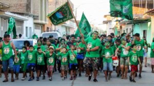 La Bandera Verde Monte Sullón se alista para el Carnaval de Catacaos 2025 en honor a Manuel María Yarlequé