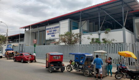 Piura niño resultó herido de gravedad tras manipular arma de un policía