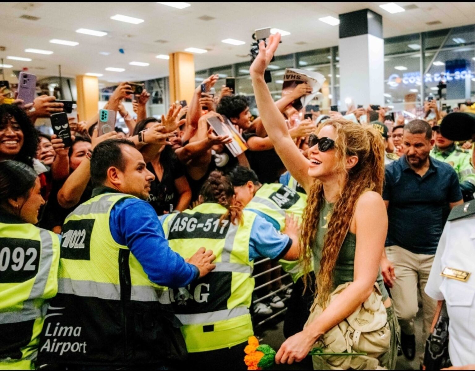 Shakira queda conmovida con el recibimiento de los peruanos: "Estoy con el corazón emocionado"