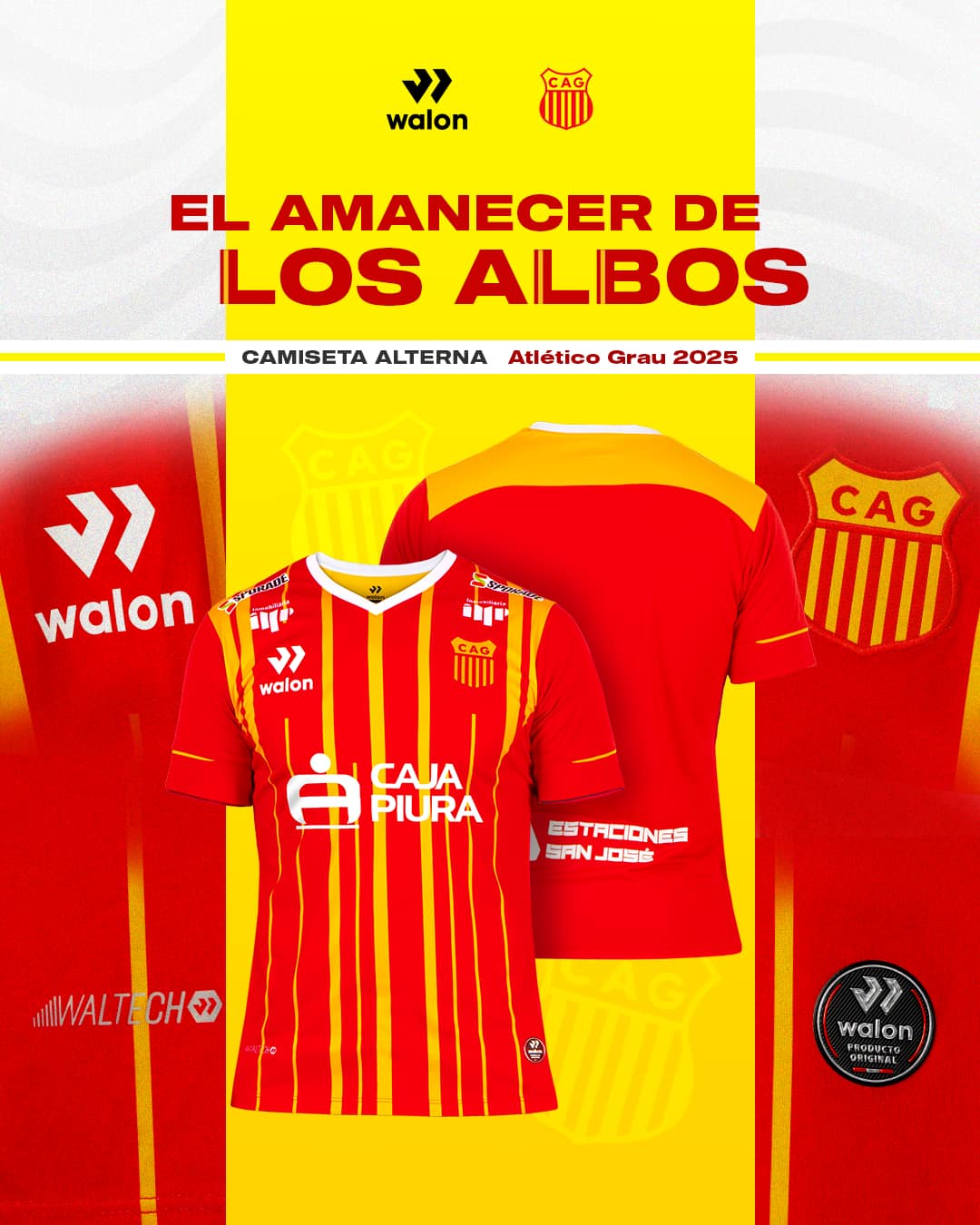 Atlético Grau presenta su nueva camiseta alterna para la temporada 2025