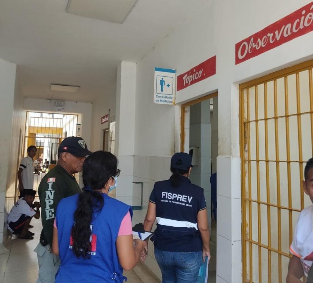 Ministerio Público verifica atención médica en el Penal de Piura