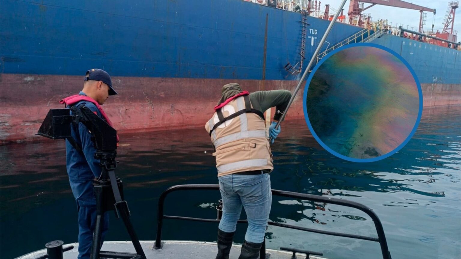 Nuevo derrame de petróleo en Talara se detecta la presencia de hidrocarburos en el muelle de la Refinería