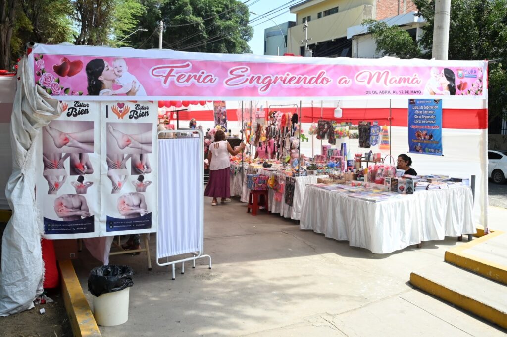 Piura: Municipalidad inaugura feria con productos regionales por el Día de la Madre