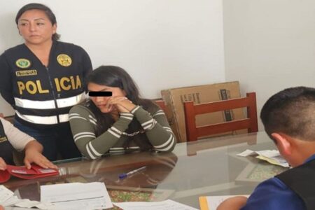Capturan en Trujillo a presunta pareja de alias "Cuchillo" con S/100,000