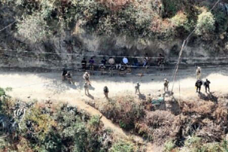 La Libertad: capturan a ocho presuntos miembros de “Los Sicarios de Cuchillo” en Pataz