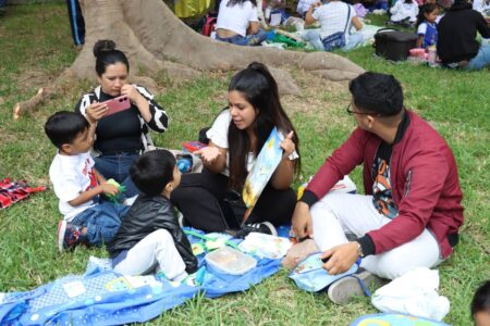 Piura: más de 100 niños participaron en jornada “Pícnic de Lectura”
