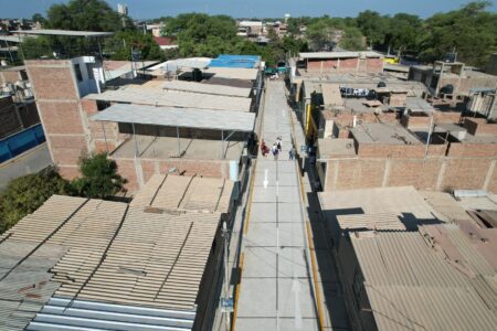 Piura: concluyen obras de mejoramiento vial en calle José Carlos Mariátegui