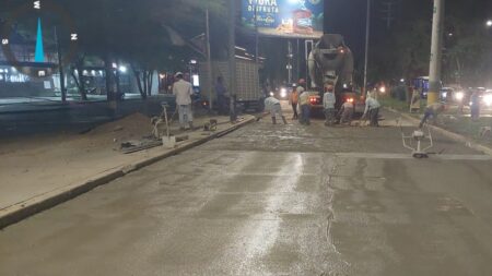 Piura: Carril derecho del puente Cáceres reabrirá este martes tras trabajos de mantenimiento vial