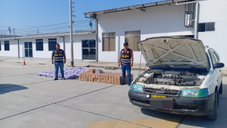 Piura: tras persecución y balacera capturan a contrabandistas