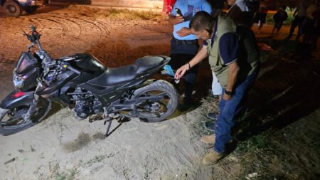 Piura: Serenazgo incauta motocicleta tras ataque armado en A.H. Chavín de Huántar