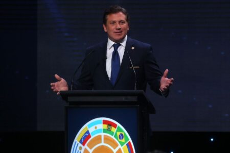 Alejandro Domínguez es reelegido presidente de la Conmebol hasta 2031