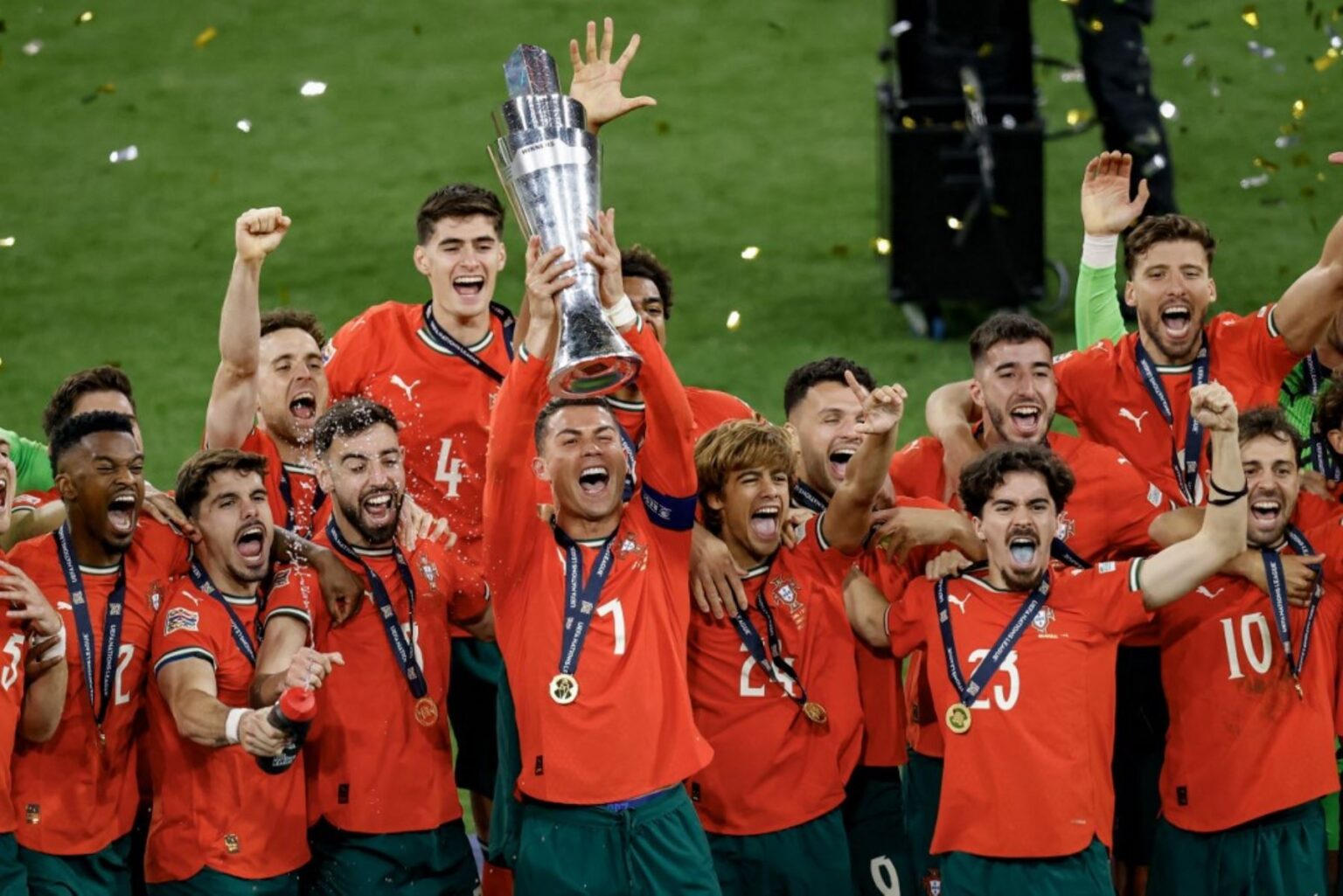 Cristiano Ronaldo celebra título con Portugal y destaca confianza rumbo al Mundial 2026