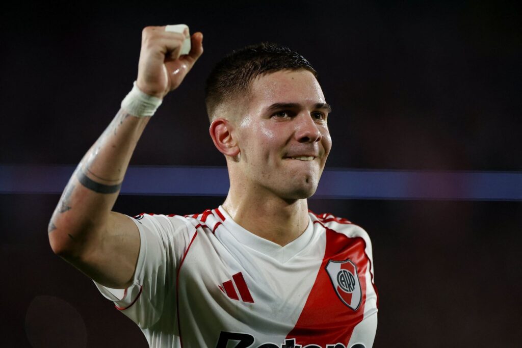 River anuncia salida de Franco Mastantuono al Real Madrid por 63.2 millones de euros