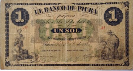 Así operó el Banco de Piura entre 1872 y 1889