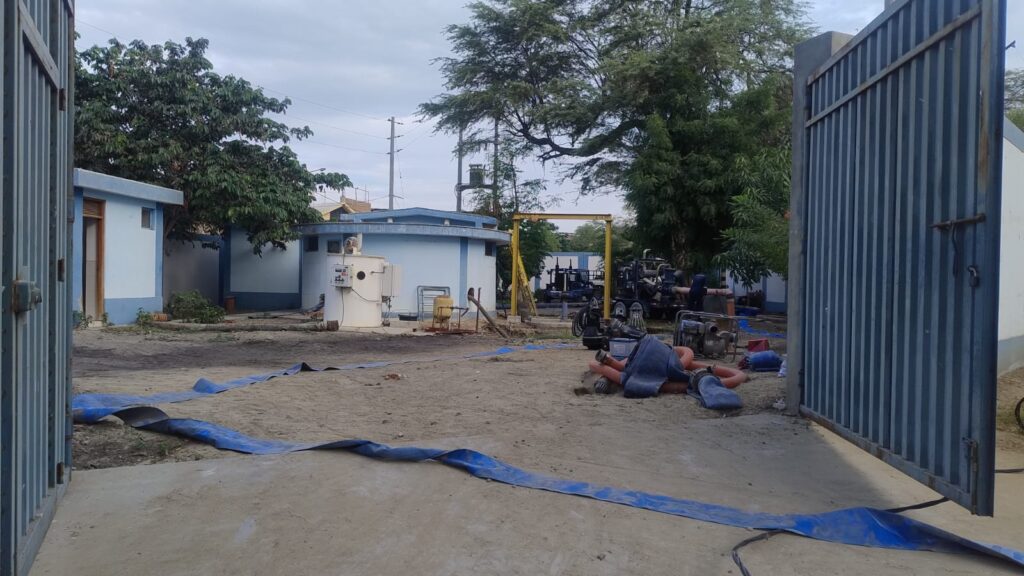 EPS Grau restableció distribución de agua potable desde el reservorio Buenos Aires.