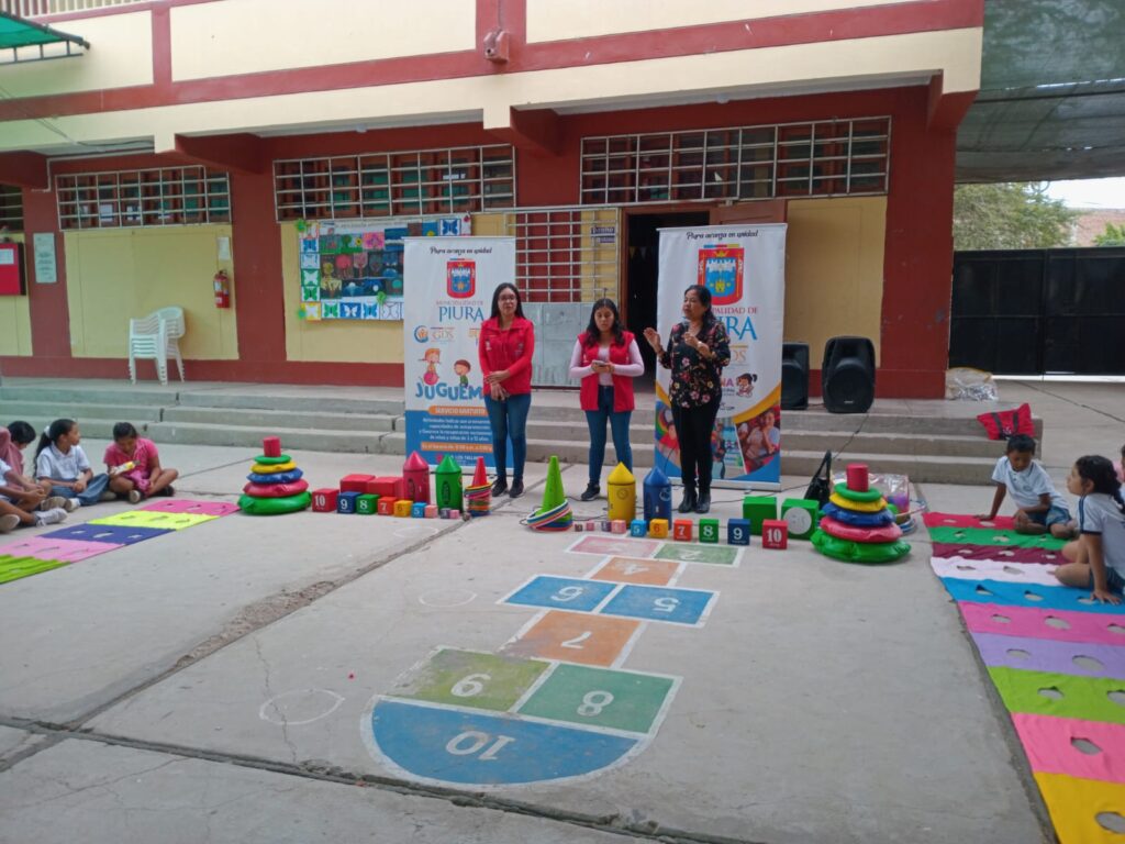Piura conmemora el derecho al juego con programa dirigido a escolares