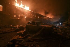 Ucrania: Kiev sufre ataque aéreo con drones y misiles durante la madrugada
