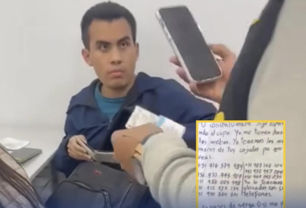 Trujillo: Capturan a joven acusado de extorsionar a docente