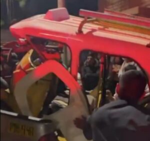Talara: camioneta se despista y choca contra tres mototaxis en plena procesión