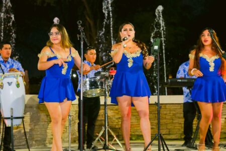 Liliband inauguró con música y alegría las actividades de julio en el parque Néstor Martos