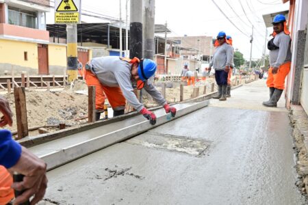 Piura: obras en la calle Tizón presentan un avance del 80% y beneficiarán a más de 10 mil vecinos