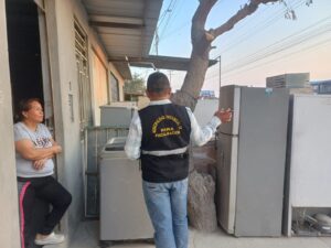 Piura: intervienen predios que invadían vías públicas en Los Laureles