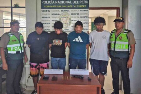 Tumbes: dos policías heridos tras enfrentamiento con presuntos usurpadores de terrenos