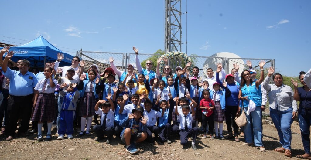 Integratel inaugura internet 4G en zona rural de Piura como parte de su compromiso de Canon por Cobertura