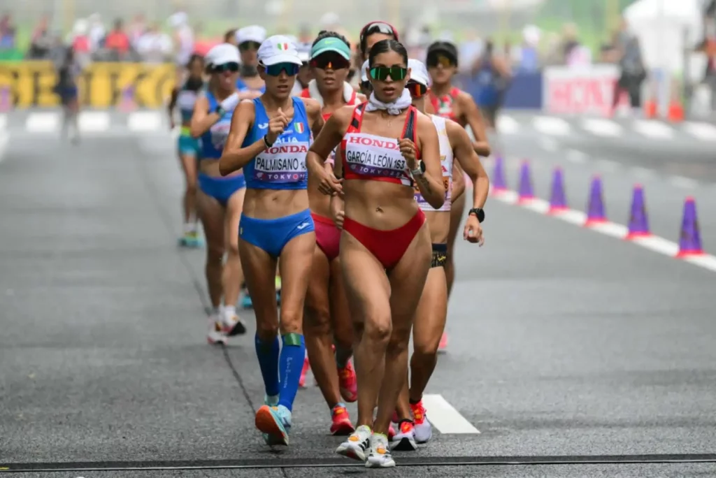 Kimberly García finaliza en el top 10 en marcha 35 km del Mundial Tokio 2025