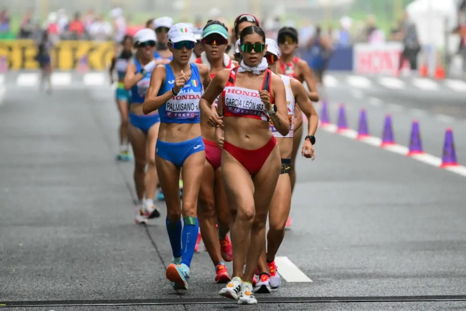 Kimberly García finaliza en el top 10 en marcha 35 km del Mundial Tokio 2025