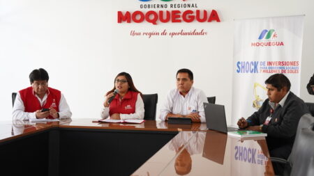 Ejecutivo transfiere más de S/ 44 millones a Moquegua para impulsar proyectos locales